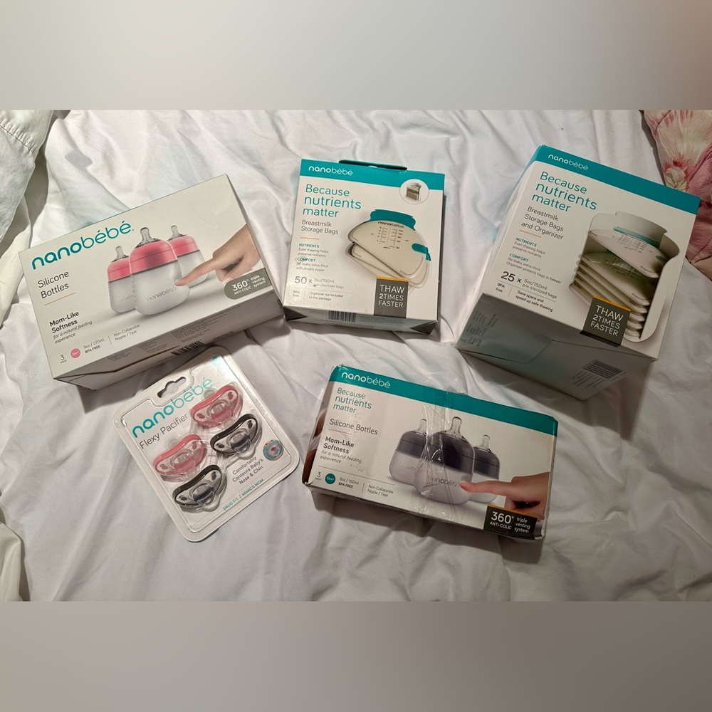Nanobebe bundle All brand new